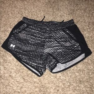 under armor workout shorts !